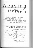 Tim Berners Lee signature